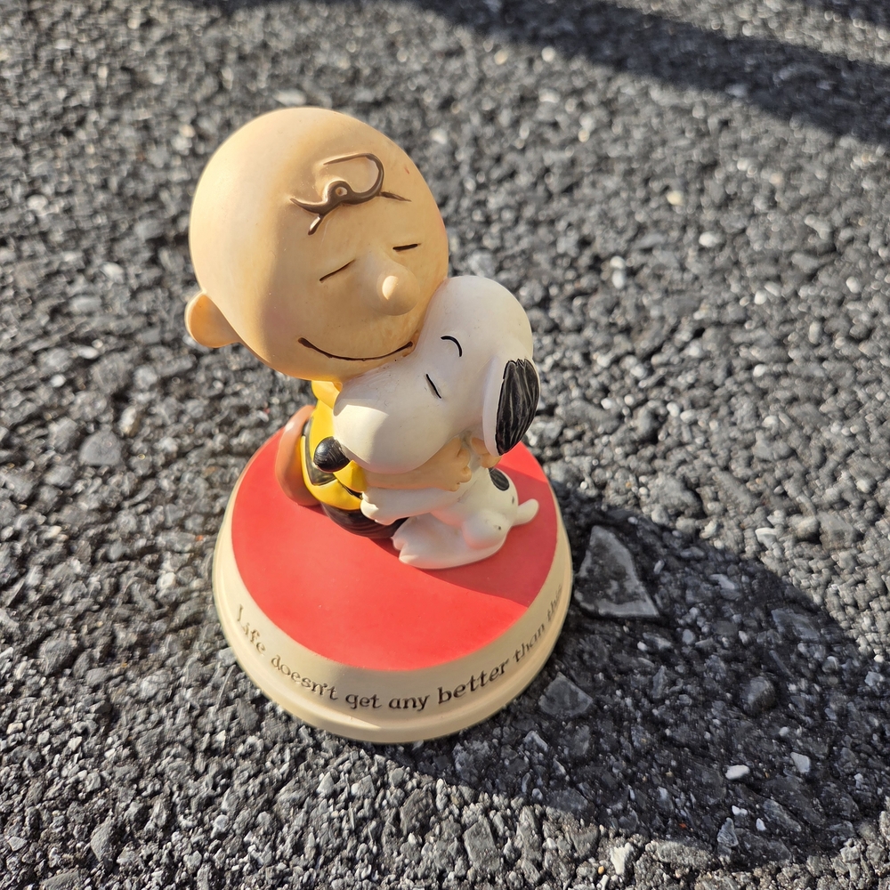 Hallmark Peanuts Charlie Brown and Snoopy Figurine